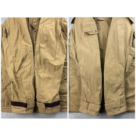 Barbour To Ki To Jacket Mens Medium M Brown Inaka Field Utility Military SAMPLE - Picture 11 of 12